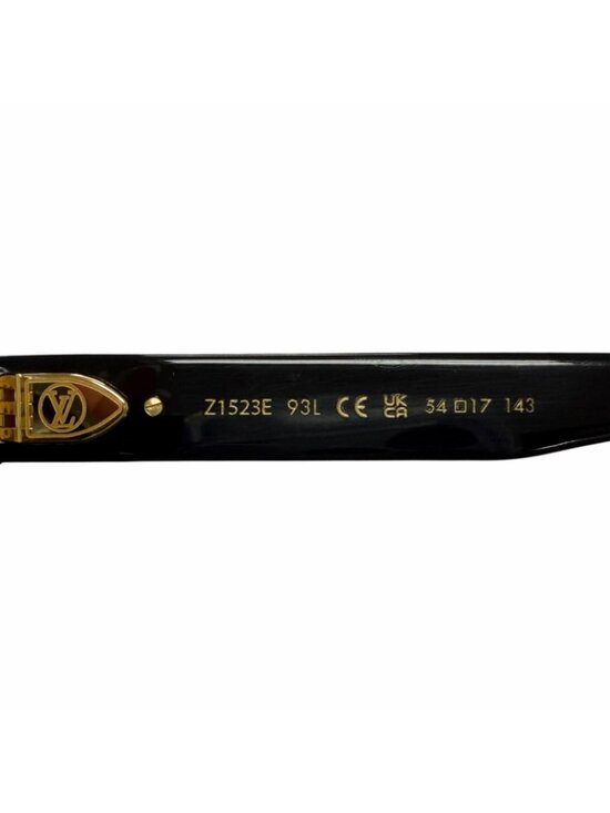 Louis Vuitton Sunglasses My Monogram Square Eyewear Black Gold 54